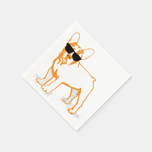 French Bulldog Napkins Servet (Hoek)