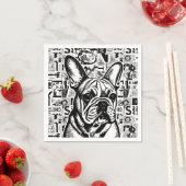 French Bulldog Napkins Servet (Insitu)