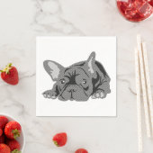 French Bulldog Napkins Servetten (Insitu)