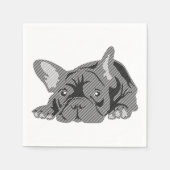French Bulldog Napkins Servetten (Voorkant)