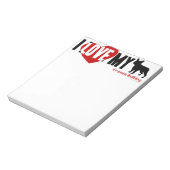 French Bulldog Notitieblok (Linkerzijde)