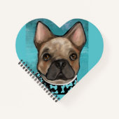 FRENCH BULLDOG NOTITIEBOEK (Voorkant)