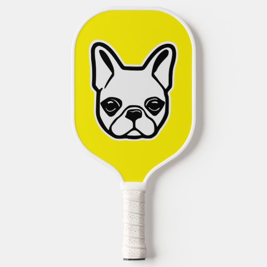 French Bulldog Pickleball Paddle (Voorkant)