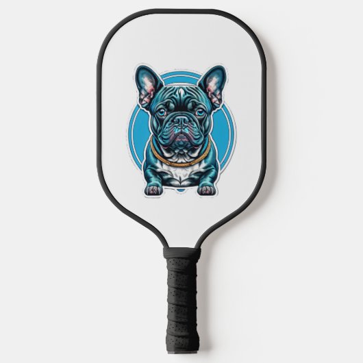 French Bulldog Pickleball Paddle (Voorkant)