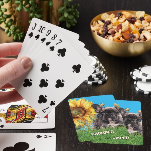 French Bulldog Pokerkaarten (Insitu)