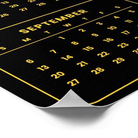 French Bulldog Portrait Grid with 2026 Calendar Poster (Hoek)