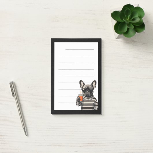 French Bulldog Post-it® Notes (Kantoor)