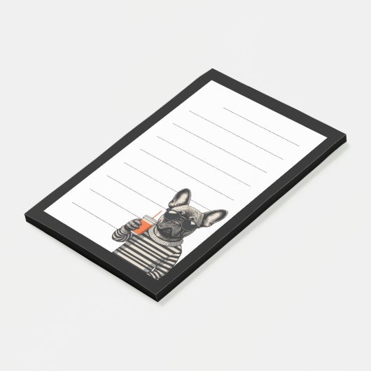 French Bulldog Post-it® Notes (Schuin)