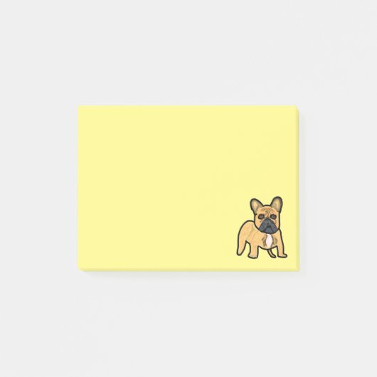 French Bulldog Post-it® Notes (Voorkant)