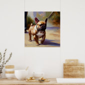 French Bulldog Poster (Keuken)