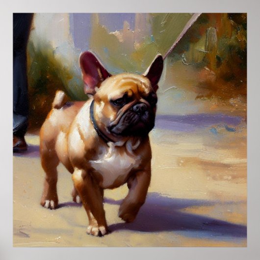 French Bulldog Poster (Voorkant)