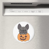 French Bulldog Pumpkin Sweet Dogs Happy Halloween Magneet (Insitu (Vaatwasser))