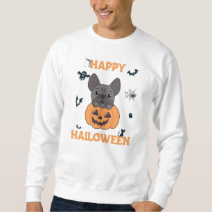 French Bulldog Pumpkin Sweet Dogs Happy Halloween Trui