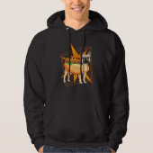 French Bulldog Retro Hoodie (Voorkant)