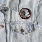 French Bulldog Ronde Button 5,7 Cm (In situ)