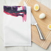 French Bulldog SciFi Wearing Cool Sunglasses Theedoek (Quarter Fold)