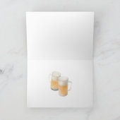 French Bulldog Shares A Beer Kaart (Binnen)