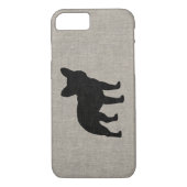French Bulldog Silhouette Case-Mate iPhone Case (Achterkant)