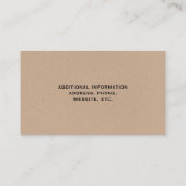 French Bulldog Silhouette | Frenchie Dog Visitekaartje (Achterkant)