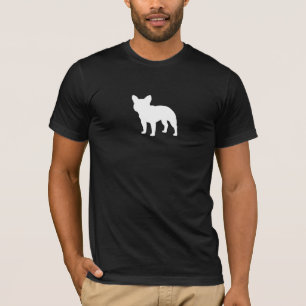 French Bulldog Silhouette   Frenchie-Hondenliefheb T-shirt