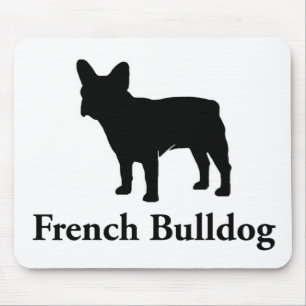 French Bulldog Silhouette Muismat
