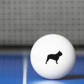 French Bulldog Silhouette Pingpongbal (Net)