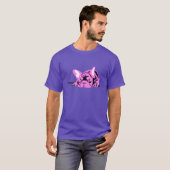 French Bulldog Silhouette T-shirt (Voorkant volledig)