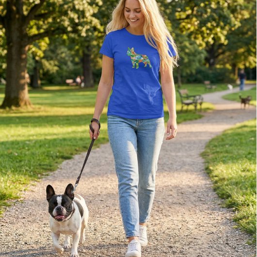 French Bulldog Silhouette  T-shirt