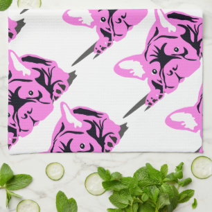 French Bulldog Silhouette Theedoek