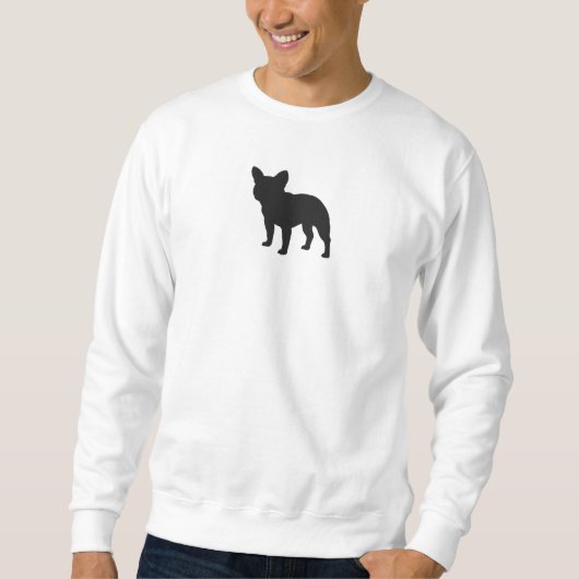 French Bulldog Silhouette Trui (Voorkant)