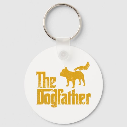 French Bulldog Sleutelhanger (Voorkant)
