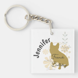 French Bulldog Sleutelhanger