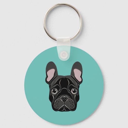 French Bulldog Sleutelhanger (Voorkant)