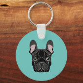 French Bulldog Sleutelhanger (Voorkant)