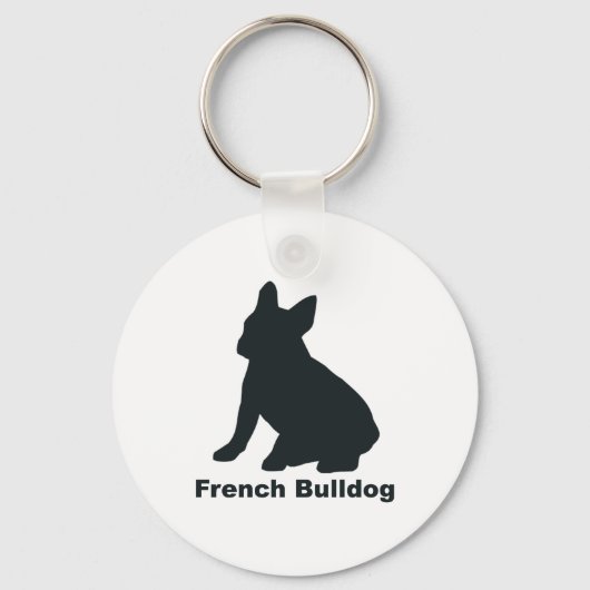French Bulldog Sleutelhanger (Voorkant)
