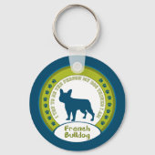 French Bulldog Sleutelhanger (Voorkant)