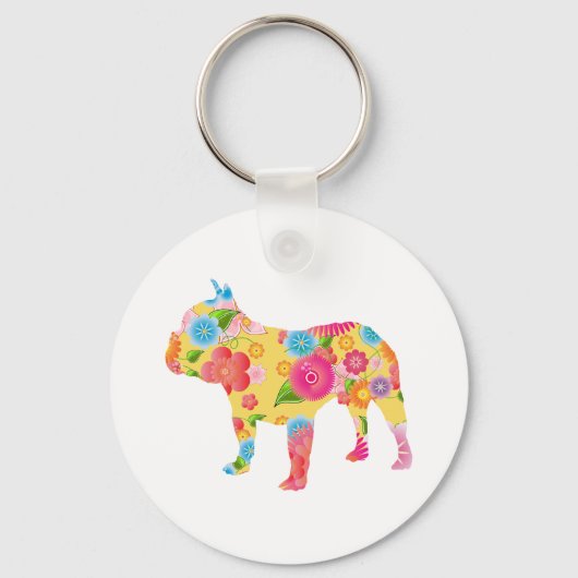 French Bulldog Sleutelhanger (Voorkant)