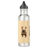 French Bulldog, Soft Peach Waterfles (Links)