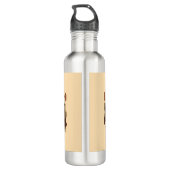 French Bulldog, Soft Peach Waterfles (Achterkant)