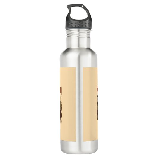 French Bulldog, Soft Peach Waterfles (Achterkant)