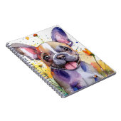 French Bulldog Spiral Notebook Notitieboek (Rechterzijde)