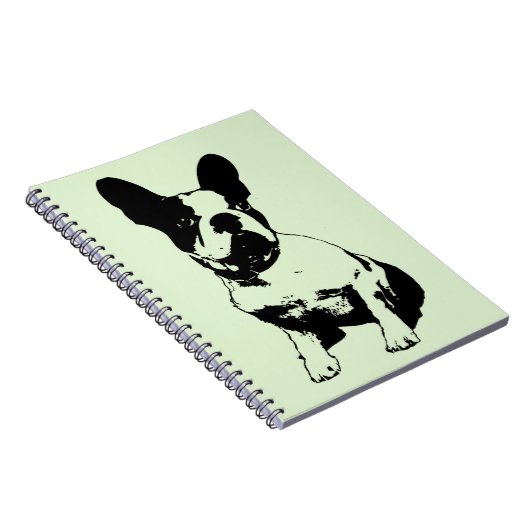 French Bulldog Spiral Notebook Notitieboek (Rechterzijde)