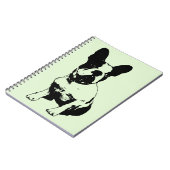 French Bulldog Spiral Notebook Notitieboek (Linkerzijde)