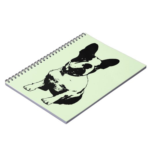 French Bulldog Spiral Notebook Notitieboek (Linkerzijde)