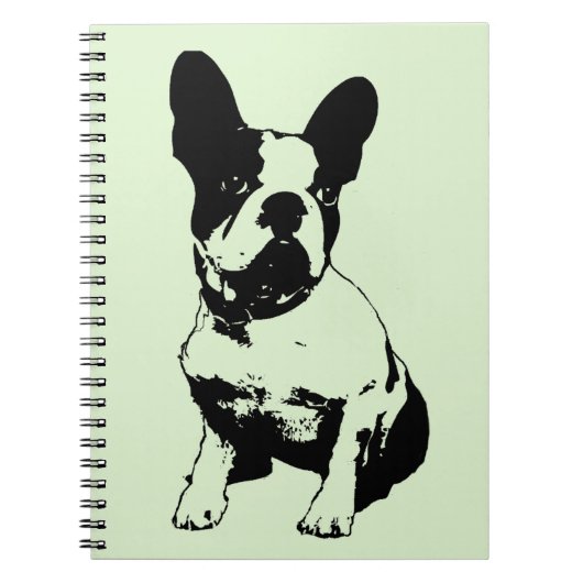 French Bulldog Spiral Notebook Notitieboek (Voorkant)