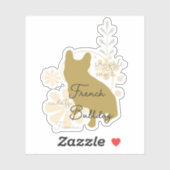 French Bulldog Sticker (Vel)