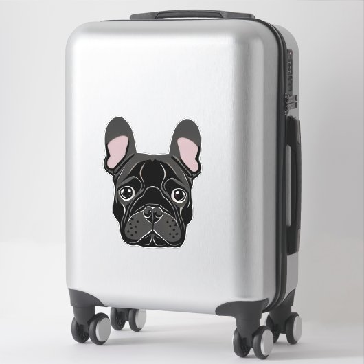 French Bulldog Sticker (Koffer)