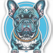French Bulldog Sticker (Voorkant)
