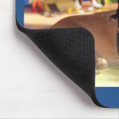 French Bulldog süßer Welpe Muismat (Hoek)