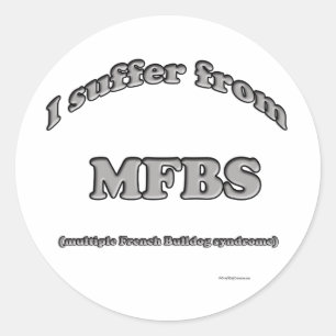 French Bulldog Syndrome - Sticker